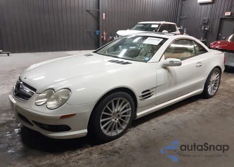 2004 Mercedes-Benz Sl 500 500 из США, поврежденный, VIN WDBSK75F74F072792